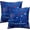 Blue Freedom, variant on kareou 4th of July Patriotic Saying Throw Pillow Covers 18x18 Set of 2, Red and Blue Stars Freedom America Pillowcases Liberty USA Flag Independence Memorial Day Decorations for Home