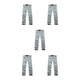 thumbnail image 2 of Qarigey Pantalones de verano 2 en 1 para hombre, senderismo, viajes, secado rápido, pantalones desmontables, montañismo, cintura elástica, Type2 NO2, 2 of 6