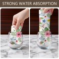 thumbnail image 6 of 2 Pcs Pioneer Flower Floral Print Pattern Kitchen Towels, Funny Microfiber Dish Towel Set, 18" X 26" Tea Towels, 6 of 6
