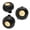 Black, variant on Mini Clip-on Fan for Waist and Collar, 360 Degree Rotatable Portable Personal Fan, 900mAh Battery Operated Wearable Fan with 60 Hidden Blades, 2.7 inch(1 pcs))