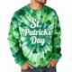 thumbnail image 1 of Camiseta de Cuello de Tripulación de Manga Larga de los Hombres de San Patricio Día de Impresión, sin Capucha, 1 of 8