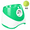 Includes 3 balls, variant on Automatic Dog Ball Launcher, Dog Ball Thrower with 3 Launching Distance, Interactive Dog Toys for Small & Medium Dogs Indoor & Outdoor, 3 Mini Tennis Balls Included,Green