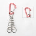 thumbnail image 4 of Clavijas de Anclaje de Cubión, Fijación Retramptil de Resorte Fuerte Aleació de Aluminio de la Plataforma de Resorte Ligero para Cenadores, 4 of 7