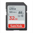 thumbnail image 1 of Tarjeta SDHC SanDisk Ultra de 32 GB, hasta 120 MB/s, Clase 10, UHS-I, V10, 1 of 5