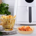 thumbnail image 4 of 100 Pcs Coussinets de Doublure pour Friteuse à Air Chaud Antiadhésifs Coussinets Ronds pour Friteuse à Air Plateaux de Doublure pour Friteuse à Air, 4 of 8