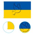 thumbnail image 4 of Bandera de la paz de Ucrania, bandera de la paz de Ucrania, decoración del hogar, bandera de Ucrania resistente a la decoloración, rendimiento probado, 4 of 8