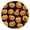 Halloween-625, variant on Halloween Elastic Edge Tablecloth for Round Table 52 Inch - Pumpkin Design Washable Fitted Spooky Dining Table Cover