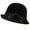 Black, variant on Prolriy Winter Hats for Women, Women's Autumn and Winter Dome Casual Fisherman Pot Hat Small Bowler Hat Bucket Hat Cloche Hat Beige M