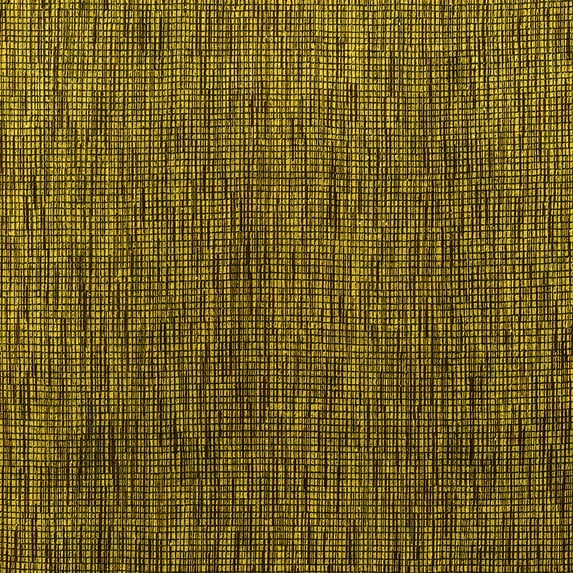 Ahgly Company Indoor Square Abstract Yellow Modern Area Rugs, 7' Square