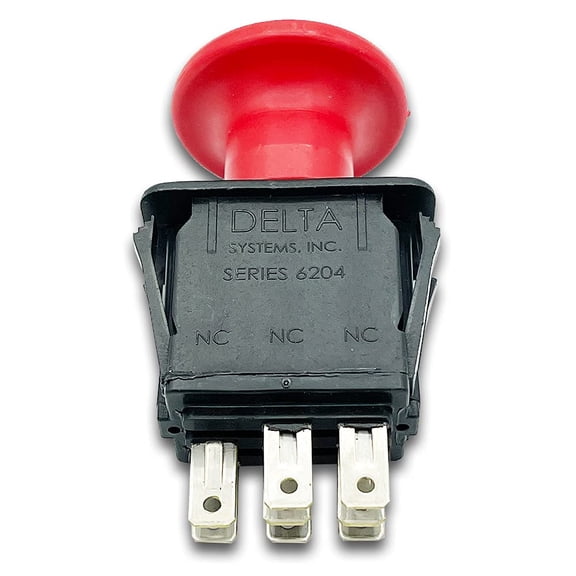 EGO Genuine OEM Push Switch for ZT4200L Lawn Mower - 4870762001