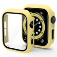 thumbnail image 1 of Cristal + funda para Apple Watch 44mm 40mm 41mm 45mm funda parachoques mate Ultra 49mm Protector de pantalla Iwatch SE 8 7 6 5 4 32 Accesorios Tan Jianjun  unisex, 1 of 2