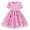 Pink, variant on Grblisyd Toddler Tutu Dress Little Girls Fluffy Summer Dresses Casual Party Butterfly Tulle Sundress for Kids 2-6Y