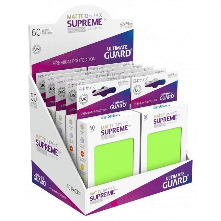 Ultimate Guard Supreme UX Japanese Size Card Sleeves - Walmart.com