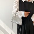 thumbnail image 3 of Bolso Hobo con solapa para mujer bolso de mano con purpurina brillante bolso para teléfono móvil Y2K bolsos de noche, 3 of 9