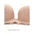 thumbnail image 5 of Women's Balconette Bra Lace Lightly Padded Demi Full Coverage Bras Underwire Support, 5 of 6