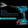 thumbnail image 4 of TFixol Compact Lithium-Powered Air Blower for Home, Car, and Industrial Use - Dual Voltage 110~240V, Includes Battery & Charger, Blue ABS Design, 4 of 6