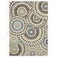 thumbnail image 3 of SAFAVIEH Veranda Petra Geometric Indoor/Outdoor Area Rug, 6'7" x 9'6", Cream/Blue, 3 of 3