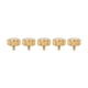 thumbnail image 1 of Piezas de repuesto de corona de reloj, corona de reloj dorada de 5 piezas Piezas de corona de reloj Corona de reloj de pulsera Uso conveniente Jadeshay A, 1 of 8