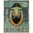 thumbnail image 2 of Fowler, Ryan 15x18 Gold Ornate Wood Framed with Double Matting Museum Art Print Titled - Fisherman V Old Salt Whiskey, 2 of 4