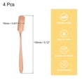 thumbnail image 2 of Unique Bargains 4Pack 5' Stainless Steel Mini Ice Tea Spoons Coffee Ice Cream Spoon, Rose Gold, 2 of 4