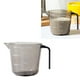 thumbnail image 3 of 1 taza medidora transparente con báscula, asa portátil y boquilla para cocina, ideal para casa, restaurante, hotel (marrón, 250 ml), 3 of 7