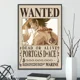 thumbnail image 4 of Póster autoadhesivo de One Piece, Orden de recompensa, Luffy, papel tapiz, figuras de Ace, Nami, decoración del hogar, pintura, Anime Zoro, arte de pared, Sanji, 4 of 5