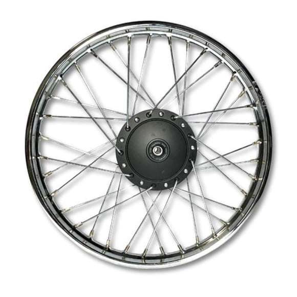 Rin Para Motocicleta Delantero para Motocicleta Vento Xprees Plateado Aluminio 18' De Aspas Delantero