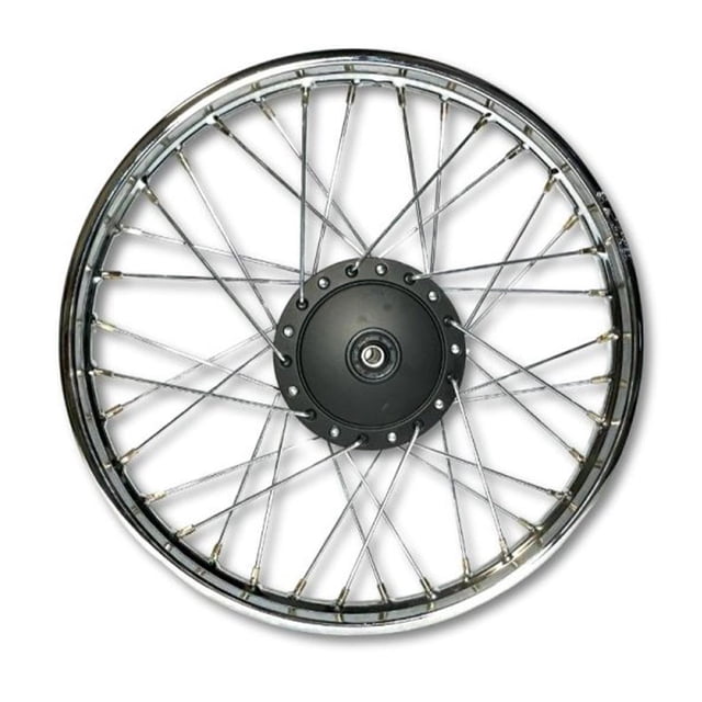 Rin Para Motocicleta Delantero para Motocicleta Vento Xprees Plateado Aluminio 18' De Aspas Delantero