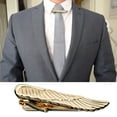 thumbnail image 2 of VONKY Accessorize With Confidence Wear Stylish Wing Tie Clips For Men Gold Simple T30-3wing 1Set, 2 of 6