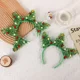 thumbnail image 2 of Christmas Headbands Christmas Tree Colorful Ball Golden Star Headwear Xmas tree Merry Christmas Decor Happy New Year 2025, 2 of 4