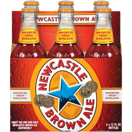 Download Newcastle Brown Ale Beer Bottles - 6 CT - Walmart.com