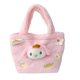 thumbnail image 1 of Bolsa de peluche de dibujos animados Kuromi My Melody Cinnamoroll Pom purin, mochila Kawaii, bolsa de peluche suave para exteriores, regalos de cumpleaños para niños, 1 of 4