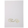thumbnail image 3 of JAM Paper Thank You Card Sets, Bright White Cards with Gold Scrpit, 100/Pack, 3 of 5