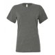 thumbnail image 1 of Bella + Canvas - Camiseta de Manga Corta para Mujer (Gris Jaspeado Intenso), 1 of 3