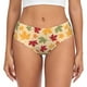 thumbnail image 1 of Fotbe Autumn Maple Leaves Calzones Estampados para Mujer – Ropa Interior de Algodón, Cómoda, Suave y Elástica-X-Small, 1 of 6