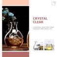 thumbnail image 4 of Glass Liquor Decanter Ice Liquor Bottle Wine Decanter Ice Wine Dispenser for Bar, 4 of 8
