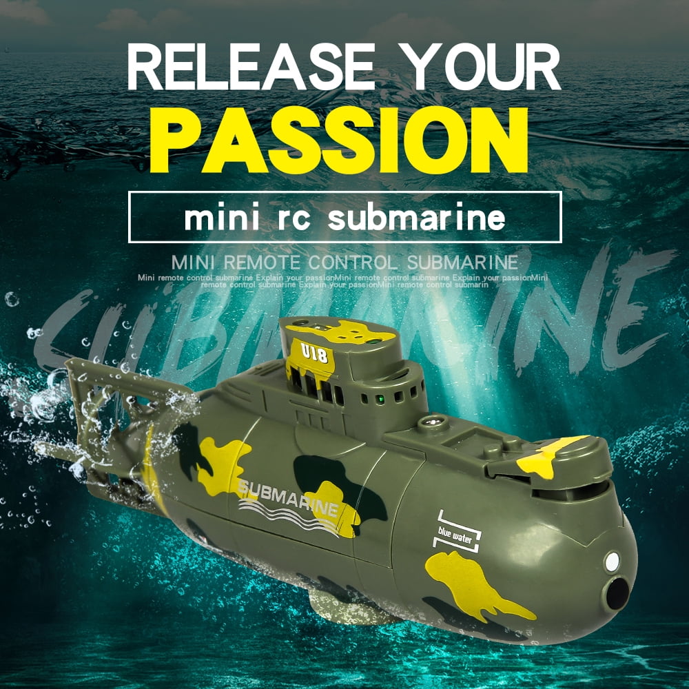 rc sub with camera