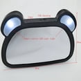 thumbnail image 2 of Espejo retrovisor para coche de bebé, espejo retrovisor para asiento trasero, espejo retrovisor irrompible con luz LED., 2 of 5