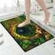 thumbnail image 5 of Alfombras de baño, alfombra de área, alfombra de entrada con efecto visual estereoscópico, alfombra de pie absorbente y antideslizante para el hogar, alfombra de baño antideslizante, tamaño 40 x 60 cm, 5 of 6
