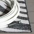 thumbnail image 4 of SAFAVIEH Beach House Kaeden Botanical Indoor/Outdoor Runner Rug, Charcoal/Ivory, 2'2" x 6', 4 of 16