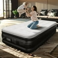 thumbnail image 3 of CHILLSUN 16" Twin Air Mattress with Built-in Pump for Guest Home Camping Travel, 3 of 5