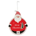 thumbnail image 5 of OFFIGAM Red Wooden Christmas Hanging Advent Calendar for Decoration with Quality and Delicate Design 7.5 Inches, 5 of 8