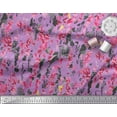 thumbnail image 3 of Soimoi Polyester Crepe Fabric Animal Skin Texture Print Fabric by The Yard 42 Inch Wide, 3 of 3
