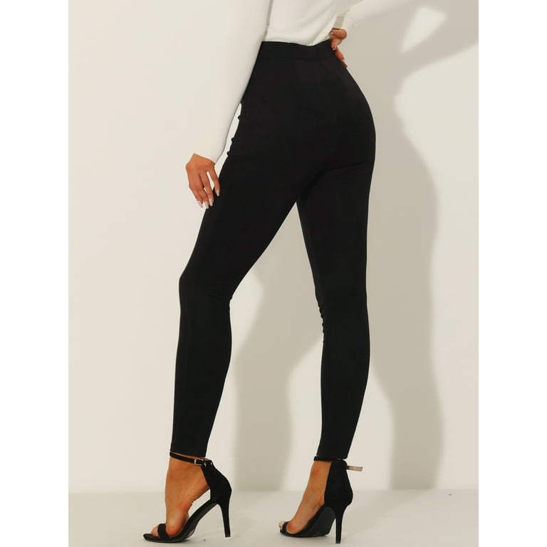 【SURGERY】side zip velvet wide track pants 'black' Unique Bargains Womens' Velvet Elastic Waist Side Zipper