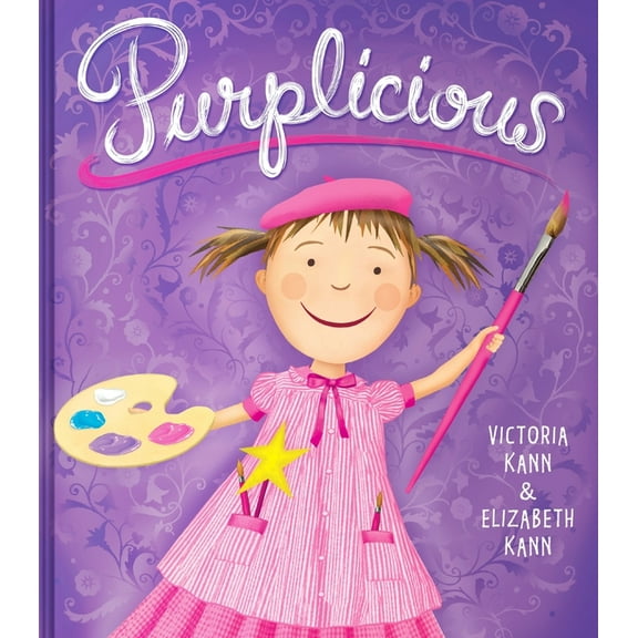 Pinkalicious Purplicious: A Paper-Over-Board Book for Kids, (Hardcover)