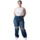 thumbnail image 4 of Jeans Wide Leg Balam / Tallas Extras, 6300 (Dark) azul 36, 4 of 5