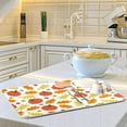 thumbnail image 6 of Fall Pumpkin Maple Leaves Microfiber Dish Drying Mat 18x24 for Kitchen Counter Thanksgiving Day Dishes Pad Dish Drainer Rack Mats Absorbent Fast Dry Dish Draining Mat Extra Large, 6 of 7