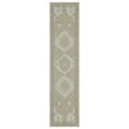 thumbnail image 2 of Oriental Weavers Tortuga Indoor/Outdoor Rug - TR08A - 9'10" x 12'10" - in Beige/ Black - Vintage Inspired, Water, Stain and Fade Resistant, Hose Clean, Patio, Outdoor Living Area Rug, 2 of 3