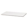 Laminated White Melamine Shelf - 48"L X 12"W