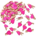 thumbnail image 4 of Miangastore 50Pcs Rose Clip in Rosy for DIY Craft and Storage Use at Home or Store, 4 of 8